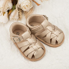 Load image into Gallery viewer, Baby Summer Sandals Infant Boy Girl Shoes Rubber Soft Sole Non-Slip Toddler First Walker Baby Crib Newborn
