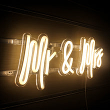 Load image into Gallery viewer, Neon Sign LED Light Home Art Wedding Bar Bedroom Aesthetic Room Birthday Party Clue Wall Decorate Gift custom design handmade marriage engagement wedding
