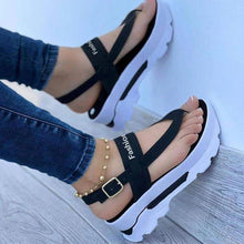 Load image into Gallery viewer, Women Sandals New Platform Sandals For Summer Wedges Shoes Women Platform Heels Sandalias Mujer Luxury Summer Flip Flops
