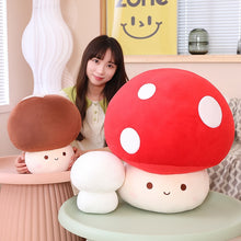 Load image into Gallery viewer, 23/30/60CM Kawaii Mushroom Plush Dolls Simulation Plant Pillow Lovely Toys for Home Decor Sleeping Cushion Stuffed Soft Dolls
