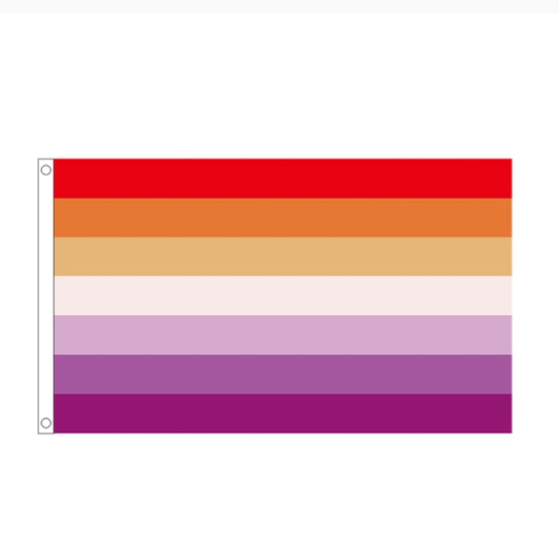 LGBT trans transgender pride gay Flag Rainbow Flag for decor 90x150cm custom printed handmade