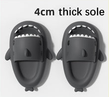 Load image into Gallery viewer, Man Women Shark Slippers 2022 Summer Home Anti-skid Solid Color Couple Parents Kids Outdoor Cool Indoor Household Funny Slippers
