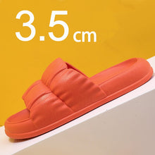 Load image into Gallery viewer, Rimocy Home Soft Sole Cloud Slippers Women Non Slip Platform Bathroom slides Woman Summer Thick Bottom Sandals Flip Flops
