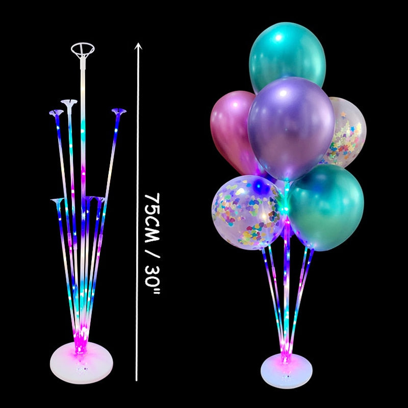 Balloon Column Balloon Stand for Baby Shower Birthday Wedding Party Decoration Eid Baloon Arch Kit Pump Clip Ballons Accessories