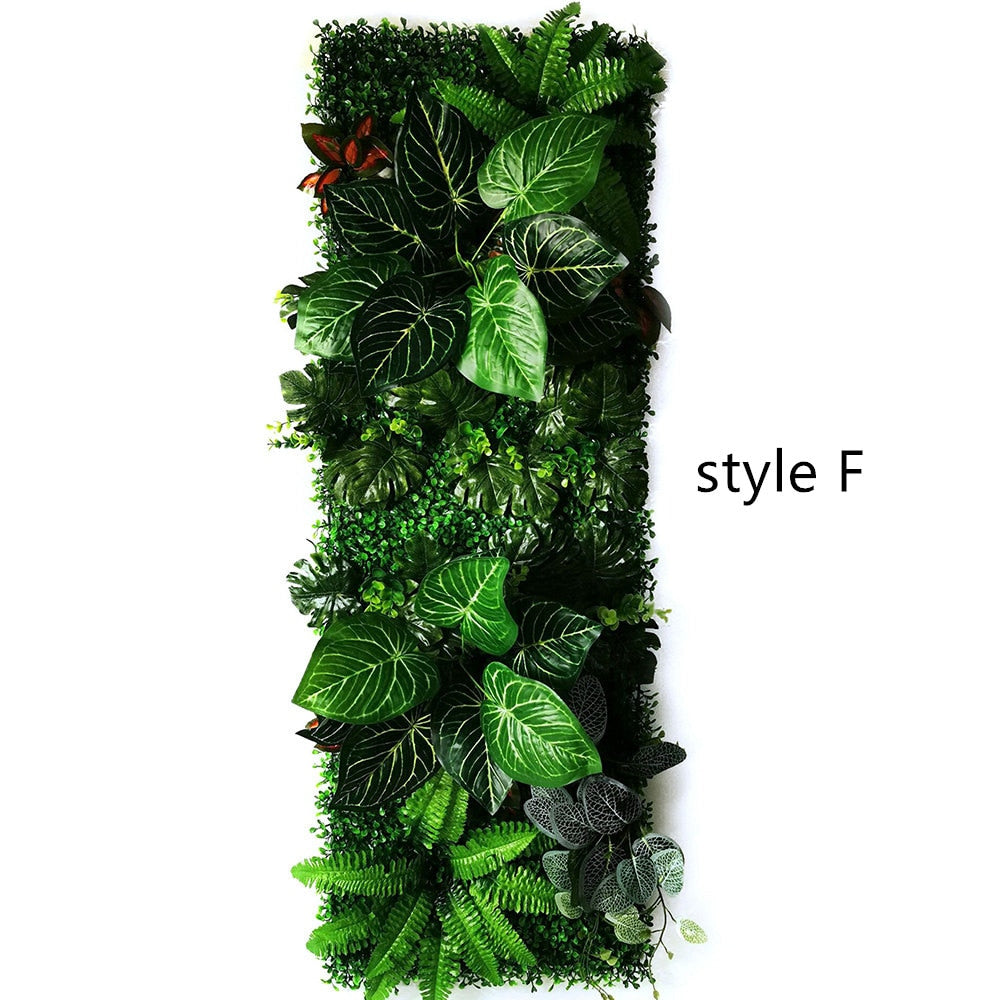 Artificial Plant Fake Grass turf Moss Subtropical Plant Decoration Home Wall Panel 15.74inch *47.24inch/1 Panel crafting material