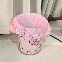 Load image into Gallery viewer, 100Pcs Kawaii Kitty Garbage Bag Cartoon Kt Pattern Trash Bag Plastic Bag Packing Bag Home Essential Toys for Girls
