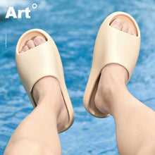 Load image into Gallery viewer, Women Men Slippers Summer Casual Beach Sandals Fashion Slides  EVA Mules Anti-Slip Men Home Slipper
