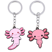 Load image into Gallery viewer, Axolotl Cute Stuff Pendant Car Keys chain for Backpack Key Keychain Keyring Key Holder Fashion Jewelry Accessories Gifts

