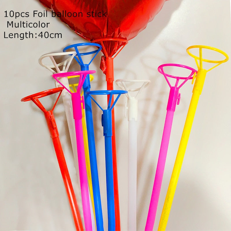 Balloon Stick Holder Stand for Baby Shower Birthday Wedding Party Decoration Eid Baloon Arch Kit Pump Clip Ballons Accessories