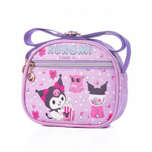 Load image into Gallery viewer, 19CM Kawaii Cartoon Kitty My Melody Kuromi Cinnamoroll Cute Mini Leather Organizer Shoulder Messenger Bag
