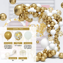 Load image into Gallery viewer, Balloon Arch Kit Garland Wedding Birthday Party Decoration Confetti Latex Balloons Gender Reveal Baptism Baby Shower Decorations quinceañera
