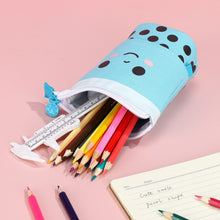 Load image into Gallery viewer, 1Pc Fashion Cute Retractable Pencil Case Boba Milk Tea Pen Pencil Stationery Case Multi-function Pencil Holder Organizer Pink
