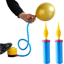 Load image into Gallery viewer, Portable Handheld Balloon Pump Plastic Inflator Foot Air Accessories Party Supplies High Quality birthday holiday
