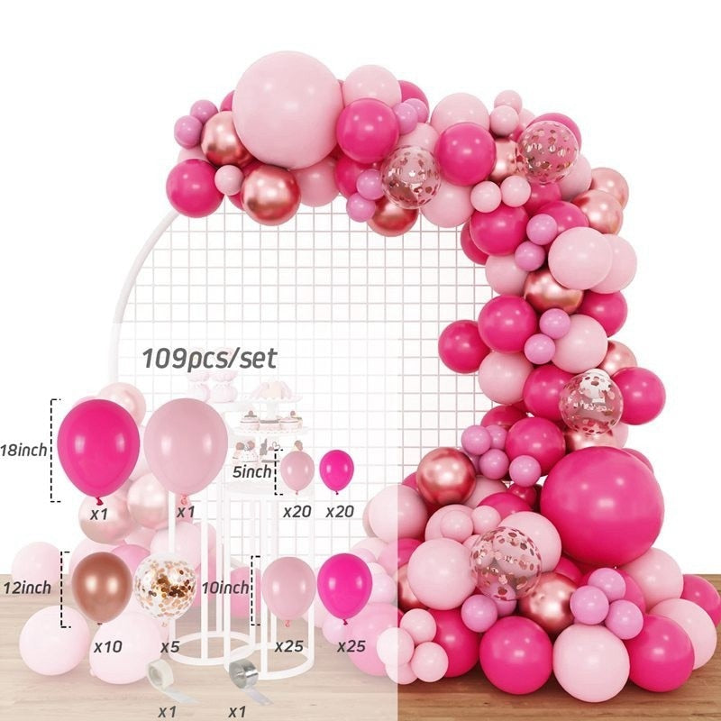 Balloon Arch Kit Garland Wedding Birthday Party Decoration Confetti Latex Balloons Gender Reveal Baptism Baby Shower Decorations quinceañera