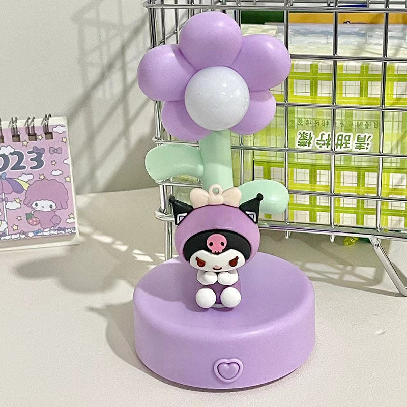 Anime Kuromi Desk Lamp Kawaii Creative Cinnamoroll Dream Night Light Cartoon Cute Sweet Toy Birthday Gift