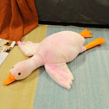 Load image into Gallery viewer, 50-190cm Giant Duck Plush Toys Fluffy Sleep Pillow Cute Animal Stuffed Swan Goose Soft Dolls Floor Mat Kids Girls Birthday Gift

