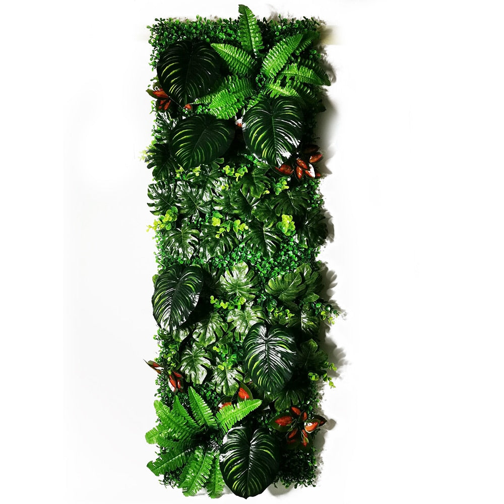 Artificial Plant Fake Grass turf Moss Subtropical Plant Decoration Home Wall Panel 15.74inch *47.24inch/1 Panel crafting material