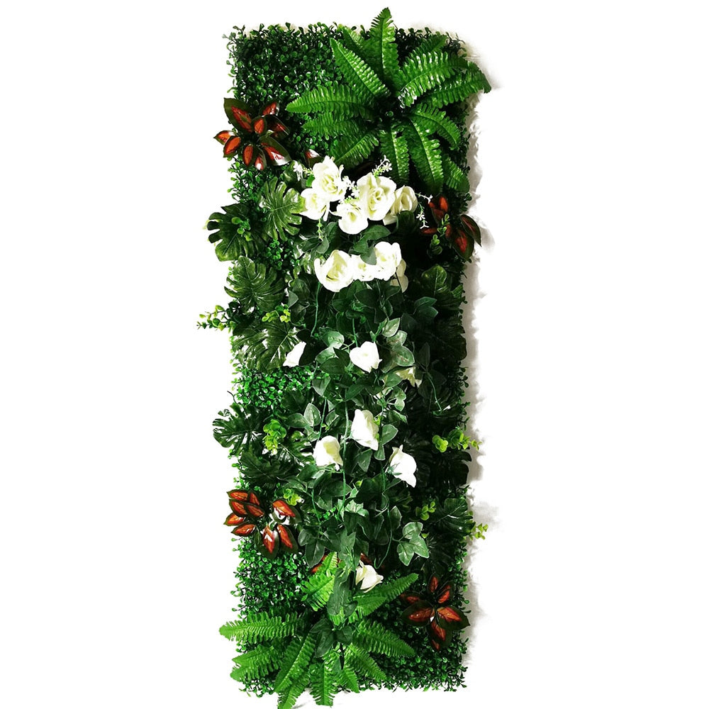 Artificial Plant Fake Grass turf Moss Subtropical Plant Decoration Home Wall Panel 15.74inch *47.24inch/1 Panel crafting material