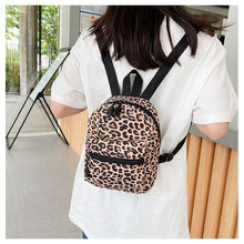 Load image into Gallery viewer, Mini Women&#39;s Backpacks Trend 2022 Nylon Female Bag Animal Printing Small Feminina Backpack School Bags For Teen Girls Knapsack
