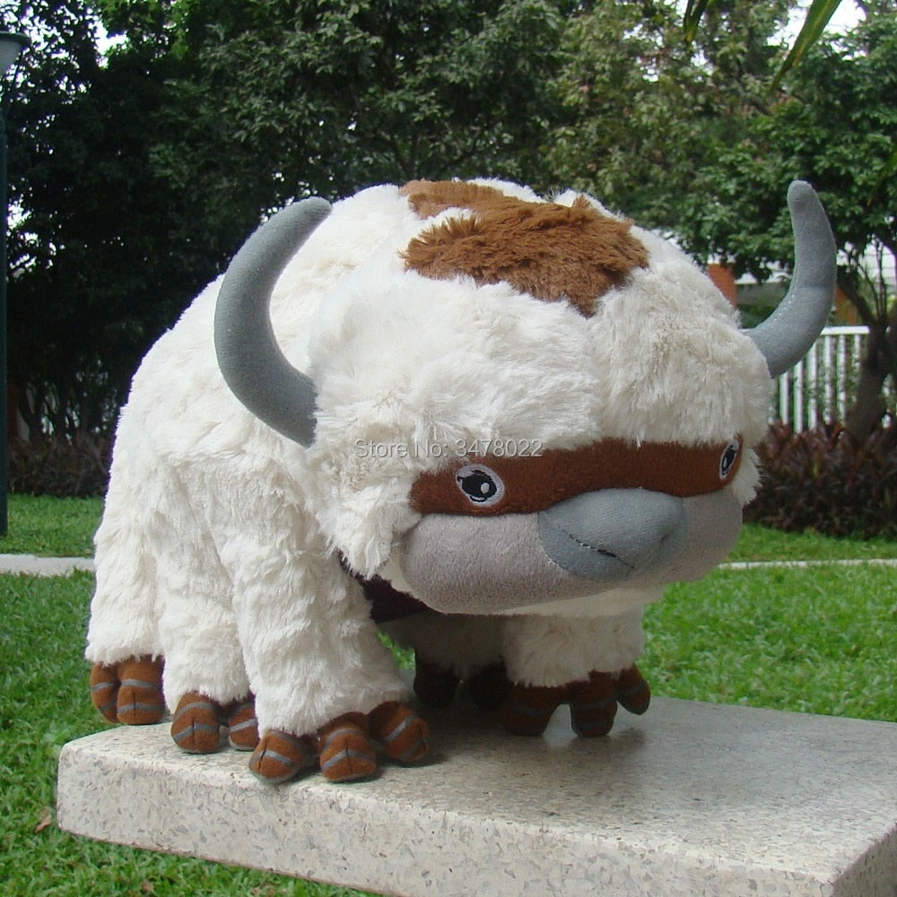 Appa Flying bison High Quality Plush Avatar airbender Resource 45CM Stuffed Animal Fluffy Toys Cuddly Doll