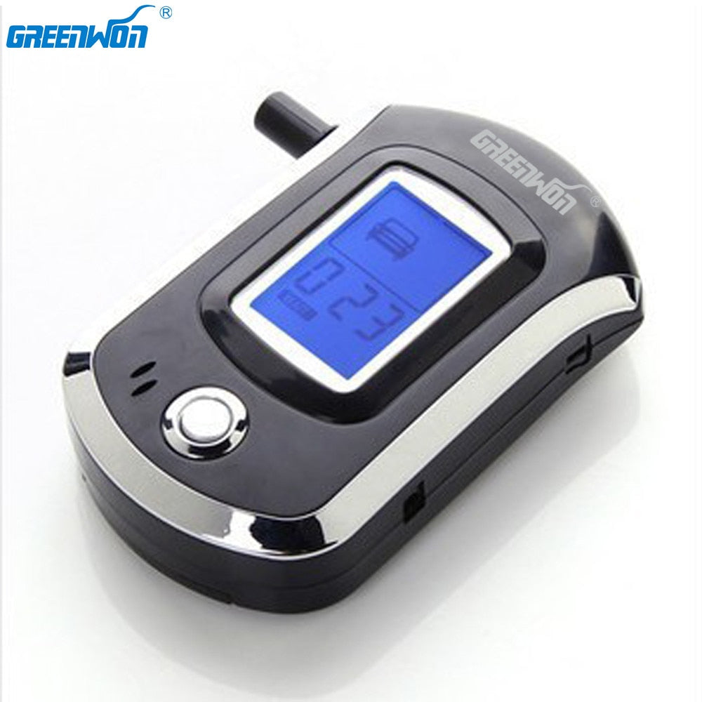 Professional Digital Breath Alcohol Tester Breathalyzer AT6000 alcohol breath tester alcohol detector