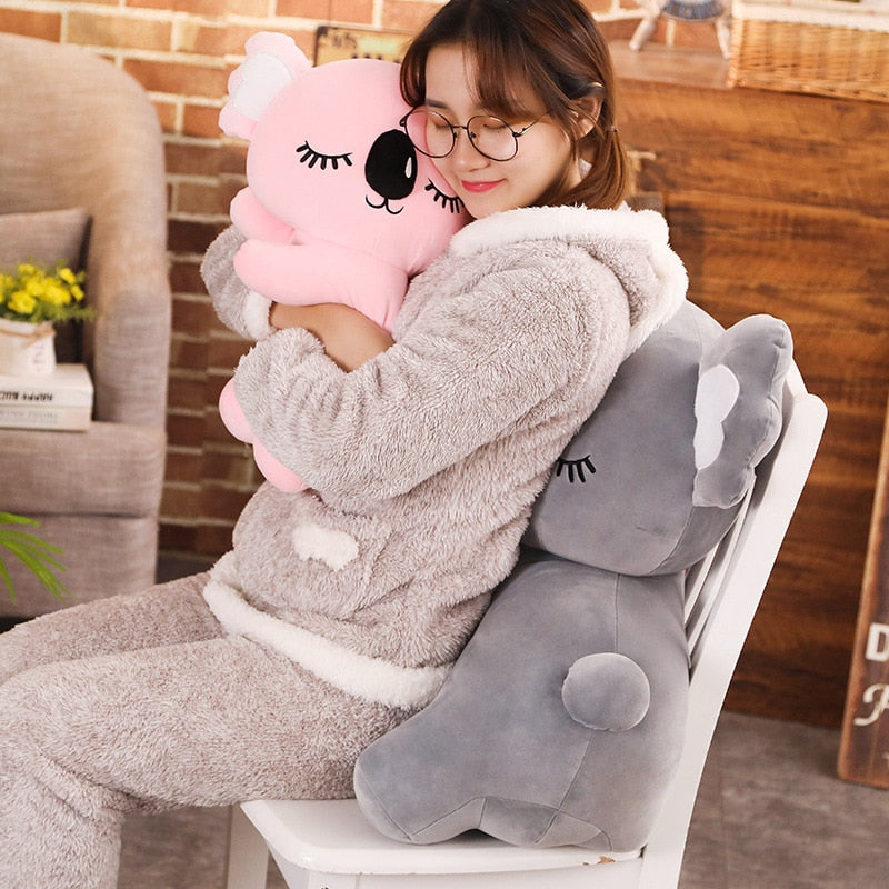 Giant Size Koala Bear Sleeping Pillow Soft Stuffed Toy Koala bear Plush Toy Kid's Gift New Birthday Gift