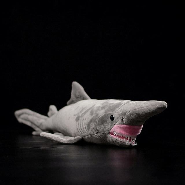66cm Long Lifelike Goblin Shark Stuffed Toys Super Soft Realistic Sea Animals Elfin Shark Plush Toy For Kids