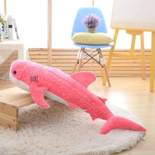 Load image into Gallery viewer, 150cm Large Size Soft Shark Plush Toy Big Creative Blue Whale Stuffed Soft Shark Sea Fish Plush Pillow Lovely Children Baby Doll
