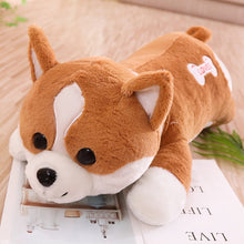 Load image into Gallery viewer, Corgi Dog Plush Toy Stuffed Soft Animal Shiba Inu Chai Pillow Cartoon Christmas Gift for Kids Children Girls 60-100cm Cute
