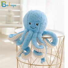 Load image into Gallery viewer, 1PC 40-80cm Cute Octopus Plush Toy Octopus Whale Dolls &amp; Stuffed Toys Plush Sea Animal Toys For Children Kids Xmas Gift
