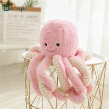 Load image into Gallery viewer, 1PC 40-80cm Cute Octopus Plush Toy Octopus Whale Dolls &amp; Stuffed Toys Plush Sea Animal Toys For Children Kids Xmas Gift
