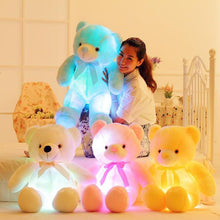 Load image into Gallery viewer, 32-75CM Luminous Creative Light Up LED Teddy Bear Stuffed Animal Plush Toy Colorful Glowing Teddy Bear Christmas Gift for Kid
