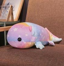 Load image into Gallery viewer, 1pc 37/46/58cm Colorful Plush Dinosaur Fish Plush Toys Stuffed Down Cotton Giant Salamander Toy Doll for Kids Soft Pilllows Gift
