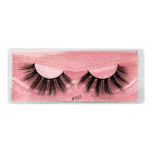 Load image into Gallery viewer, SHIDISHANGPIN 1 pair 3D Mink Eyelashes Real Cruelty free dramatic false Lashes fluffy Strip Thick Lash faux cils makeup 37A
