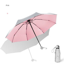 Load image into Gallery viewer, 8 Ribs Pocket Mini Umbrella Anti UV Paraguas Sun Umbrella Rain Windproof Light Folding Portable Umbrellas for Women Men Children

