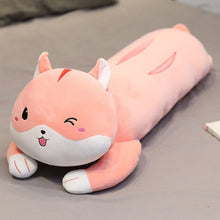Load image into Gallery viewer, 1pc 80/100CM Cute Animal Cat Hamster Long Pillow Plush Toys Lovely Soft Stuffed Sleeping Cushion Dolls for Children Girls Gifts
