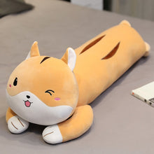 Load image into Gallery viewer, 1pc 80/100CM Cute Animal Cat Hamster Long Pillow Plush Toys Lovely Soft Stuffed Sleeping Cushion Dolls for Children Girls Gifts
