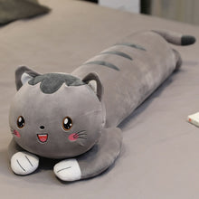 Load image into Gallery viewer, 1pc 80/100CM Cute Animal Cat Hamster Long Pillow Plush Toys Lovely Soft Stuffed Sleeping Cushion Dolls for Children Girls Gifts
