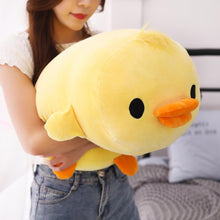 Load image into Gallery viewer, Stuffed Down Cotton Lying Duck Cute Yellow Duck Plush Toys for Children Soft Pillow Cushion Nice Christmas Gift
