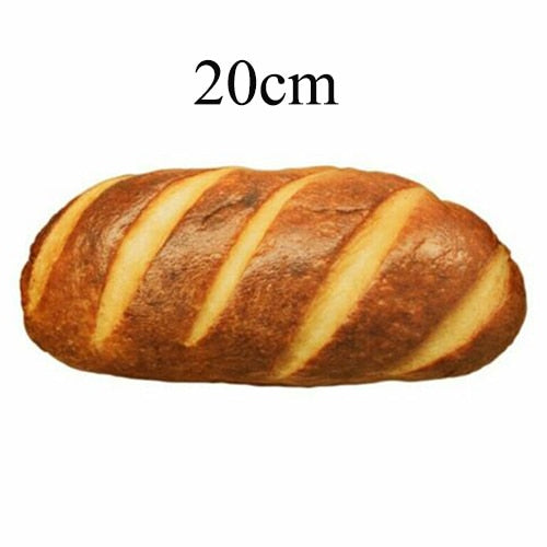 3D Plush Pillow Cushion Gift Soft Stuffed Backrest Toys Birthday Funny Simulated Snack Bread Shape For Children Home Decor Girls