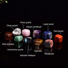 Load image into Gallery viewer, 10pc/set Irregular Tumbled Mini Ores Stone Collection Art Ornament Decoration Set Gifts Stones And Crystals Natural Minerals
