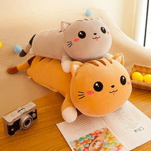 Load image into Gallery viewer, 50/130 cm long cat pillow plush toy soft stuffed plush animal kids  gift home decor girl gift WJ290
