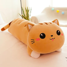 Load image into Gallery viewer, 50/130 cm long cat pillow plush toy soft stuffed plush animal kids  gift home decor girl gift WJ290
