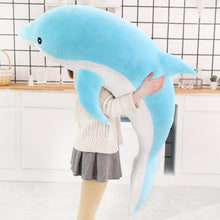 Load image into Gallery viewer, 160cm Large Kawaii Dolphin Plush Toys for Children Stuffed Sea Animal Doll Soft Baby Sleeping Pillow Lovely Gift for Kids Girls
