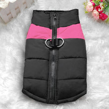 Load image into Gallery viewer, Clothes for Large Dogs Waterproof Dog Vest Jacket Winter Nylon Dogs Clothing for Dogs Chihuahua Labrador Blue Pink
