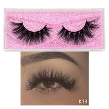 Load image into Gallery viewer, 5D Mink Eyelashes Long Lasting Mink Lashes Natural Dramatic Volume Eyelashes Extension Thick Long 3D False Eyelashes
