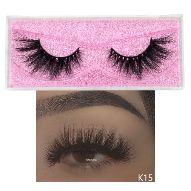 5D Mink Eyelashes Long Lasting Mink Lashes Natural Dramatic Volume Eyelashes Extension Thick Long 3D False Eyelashes