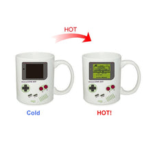 Load image into Gallery viewer, Creative Game Machine Magic Mug Temperature Color Changing Chameleon Cups Heat Sensitive Cup Coffee Tea Milk Mug For Gifts
