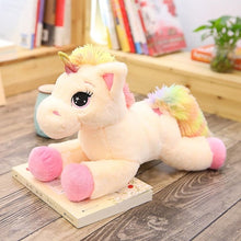 Load image into Gallery viewer, 40cm 60cm 80cm Rainbow Unicorn Plush Toys Kawaii Kids Toys Stuffed Cartoon Animal Baby Doll Children Christmas Birthday Gift
