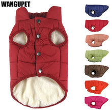 Load image into Gallery viewer, Winter pet coat clothes for dogs Winter clothing Warm Dog clothes for small dogs Christmas big dog coat Winter clothes chihuahua
